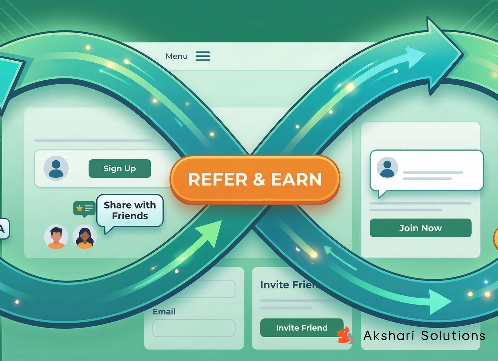 How to Build a Referral Loop into Your Website UX